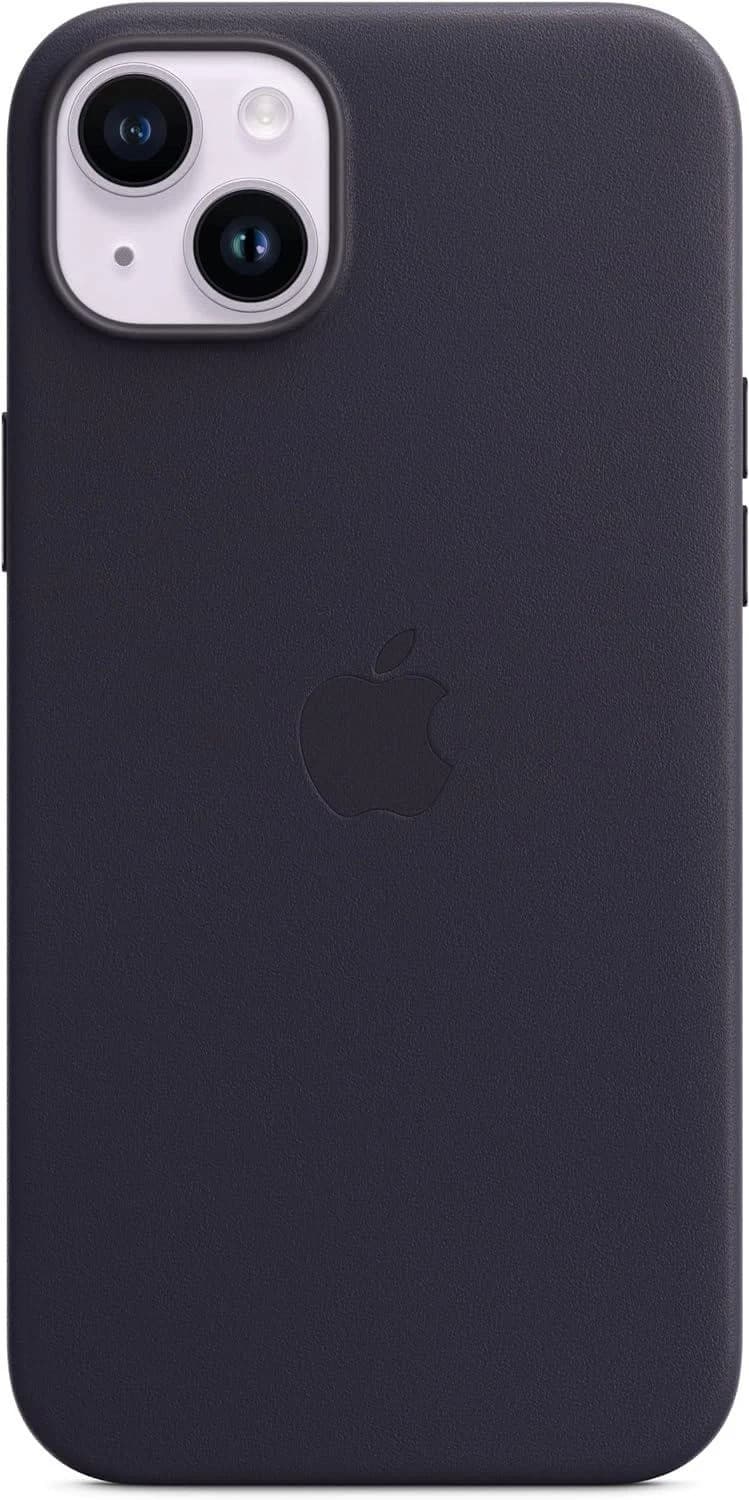 Apple iPhone 14 Plus Leather Case with MagSafe - Ink - Image 3