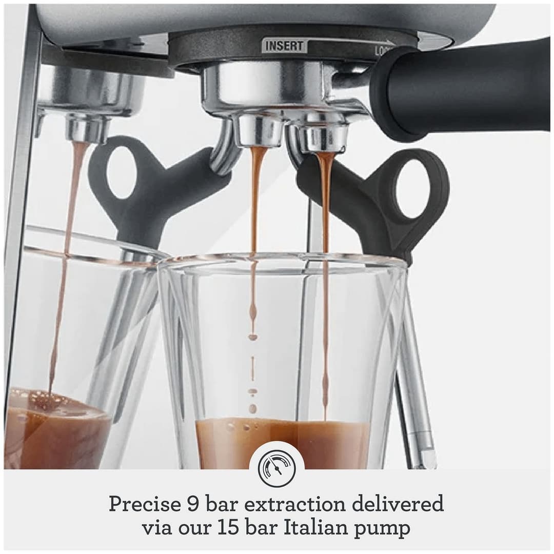 Sage Bambino SES450 Espresso Coffee Machine Stainless Steel - Image 2