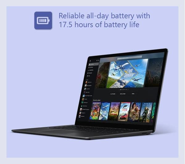Microsoft Surface Laptop 5 15" Intel Core i7 16GB 512GB Black - Image 3