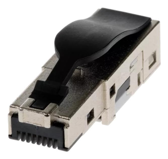 Axis RJ45 Field Connector, Male Straight Cat5e/Cat6, 10-Pack