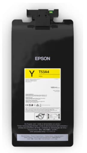 Epson C13T53A400 UltraChrome XD3 Ink 1.6L for SureColor SC-T7700DL - Yellow - Image 1