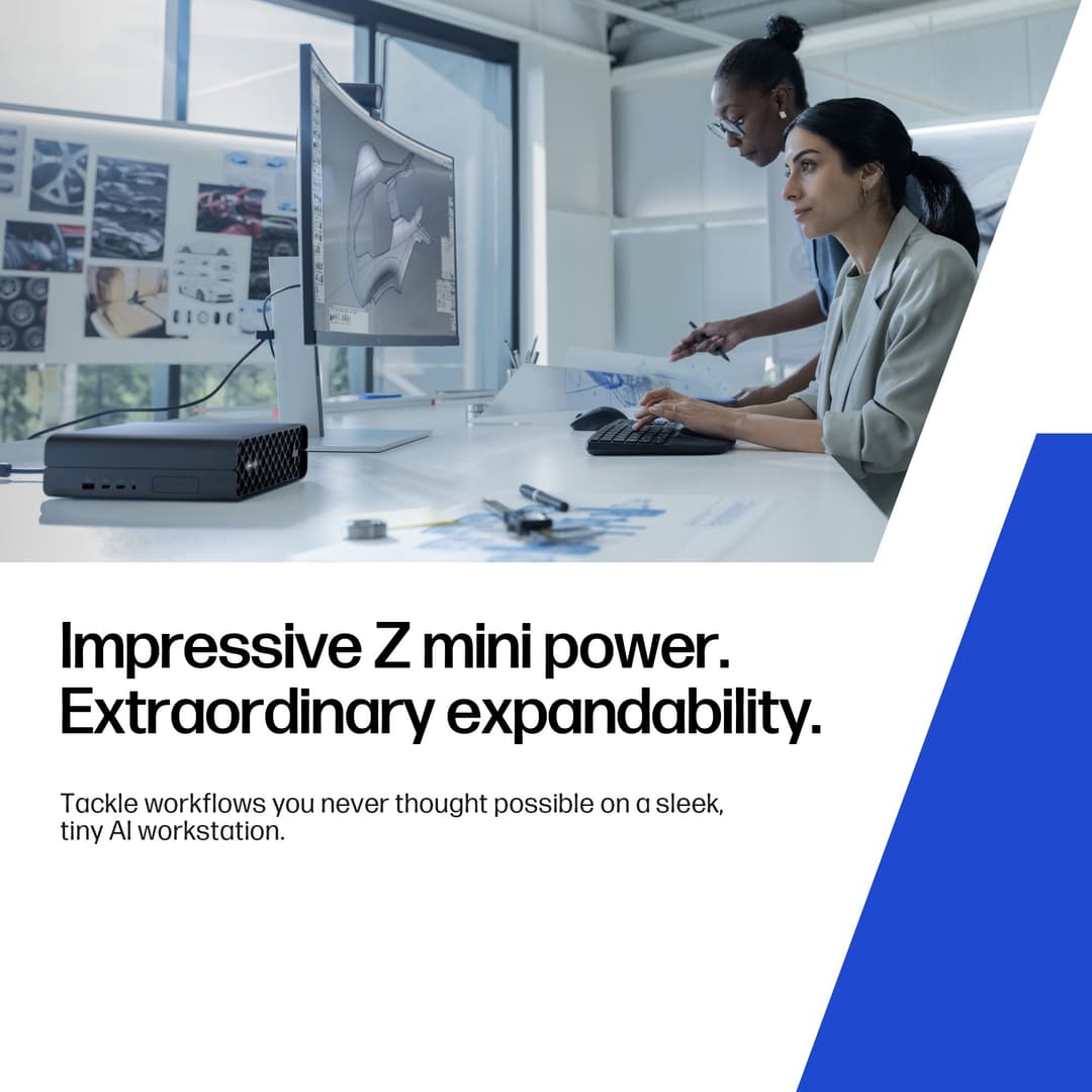 HP Z2 Mini G1i Intel® Core Ultra 9 285K 32GB RAM 1TB SSD RTX 2000 Ada Windows 11 Pro Mini PC - Image 6