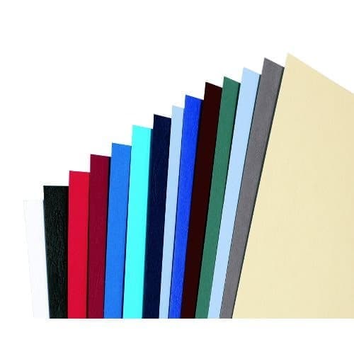 GBC Binding Covers LeatherGrain A4 250gsm - Image 2