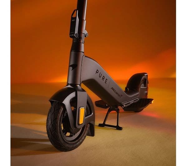 PURE ELECTRIC Pure X McLaren Special Edition Folding Electric Scooter - Black - Image 8
