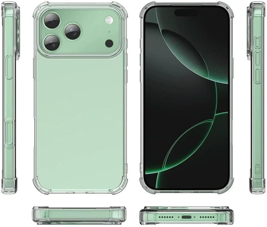 Atouchbo Tough Shockproof Armoured Clear Case Compatible With iPhone 17 Pro Max - Image 4