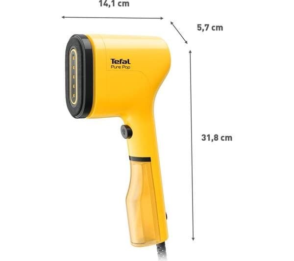 TEFAL Pure POP DT2026 Clothes Steamer - Yellow - Image 6