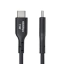 StarTech.com 6in (15cm) USB-A to USB-C Charging Cable, Charge & Sync, 3A, USB 2.0, TPE Jacket - Black USB Charging Cord thumbnail 3