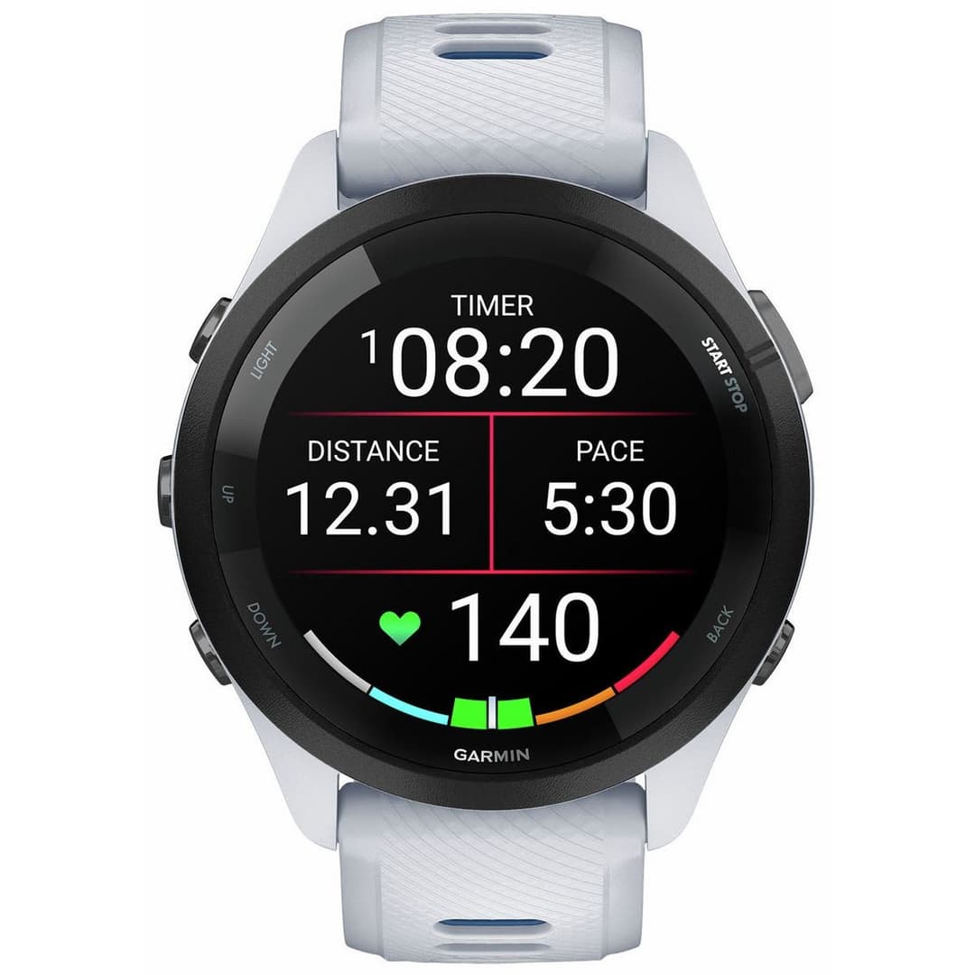 Garmin Forerunner 265 46mm Running Smart Watch - Whitestone - Image 2