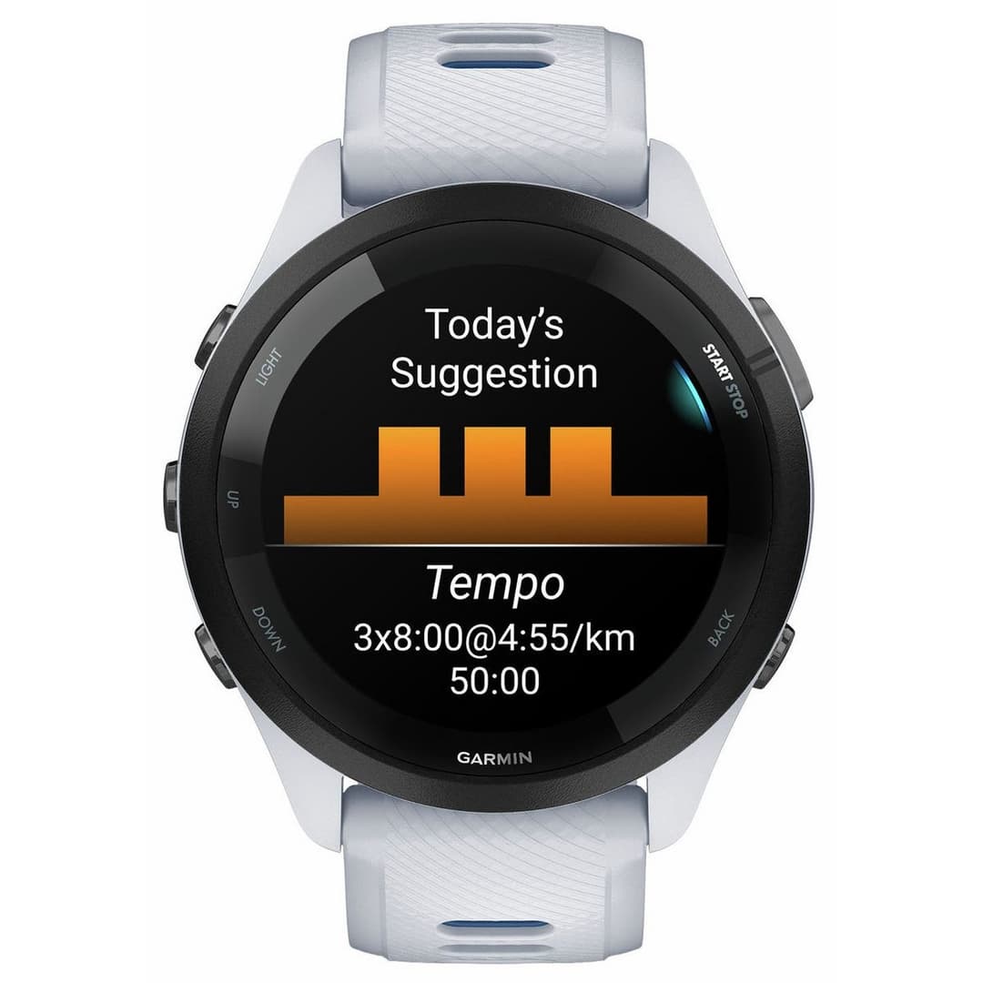 Garmin Forerunner 265 46mm Running Smart Watch - Whitestone - Image 4