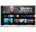 SAMSUNG The Serif QE50LS01BAUXXU 50" Smart 4K Ultra HD HDR QLED TV with Bixby & Alexa - Cloud White thumbnail 3