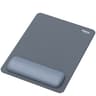 Fellowes Breyta XL Mouse Mat Wrist Rest XL Mouse Pad Wrist Support with Antibacterial Protection Ergonomic Mouse Mat Marine