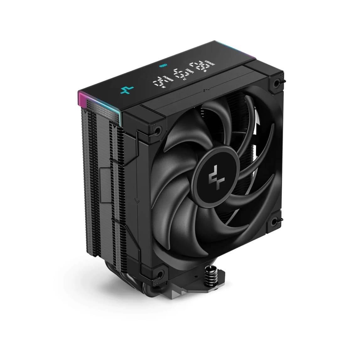 DeepCool AK400 Digital Pro Multi-line Display CPU Cooler - Black - Image 1