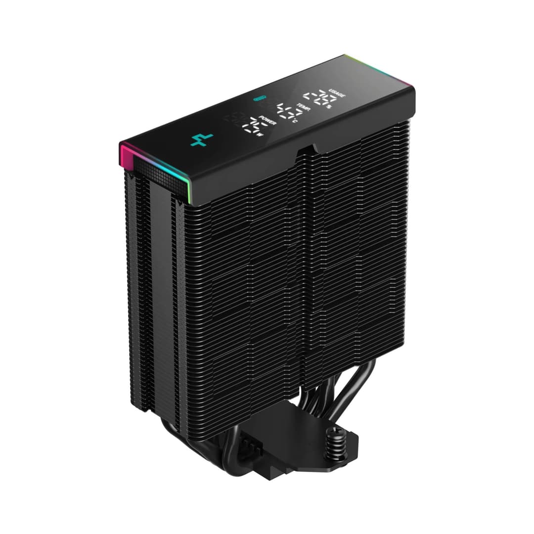 DeepCool AK400 Digital Pro Multi-line Display CPU Cooler - Black - Image 5