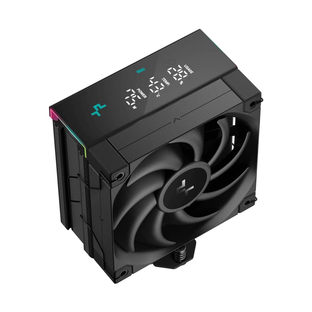 DeepCool AK400 Digital Pro Multi-line Display CPU Cooler - Black - Image 7