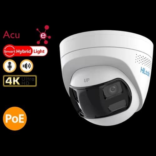 HiLook IPC-T280HAD-LUF/SL(2mm) 8MP Dual Lens Fixed Lens Turret Camera