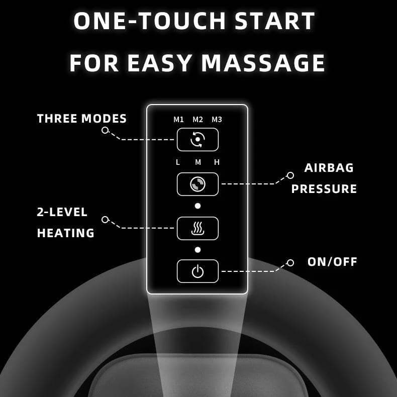 Foot Massager , Deep Kneading, Air Compression, - Image 4