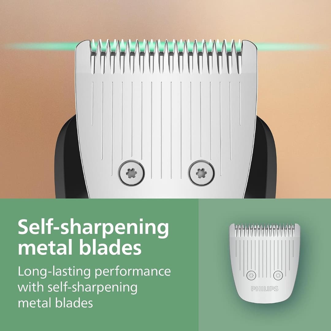 Philips Multigroom 9000 Series All-in-One 23-Piece Trimmer, Shaver & Clipper + OneBlade Trimmer for Men - All-Over Grooming Set for Beard, Nose, Hair & Body, 27 Length Settings (0.2-20 mm), MG9561/30 - Image 5