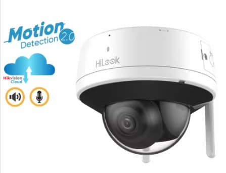 HiLook IPC-D140HA-D/W(W)(2.8mm) 4MP Motion 2.0 Fixed Dome Network Wi-Fi Camera