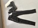 ALO Women's Black & White Tracksuit Set Sports Bra and Leggings Size M thumbnail 1
