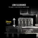 Corsair CMK32GX4M2B3200C16 Vengeance LPX 32 GB (2 x 16 GB) DDR4 3200 MHz C16 XMP 2.0 High Performance Desktop Memory Kit - Black thumbnail 2