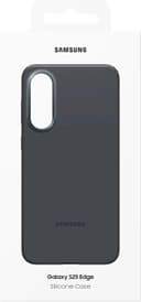 Official Genuine Samsung Silicone Case for Samsung Galaxy S25 Edge - Black thumbnail 1