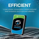 Seagate SkyHawk 4TB Internal Surveillance Hard Drive | 3.5" SATA 6 Gb/s (ST4000VXZ16) thumbnail 3
