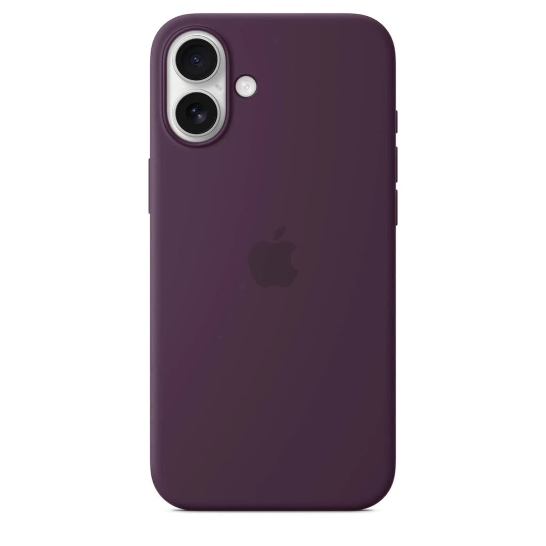 Genuine Apple iPhone 16 Plus Silicone Case with MagSafe Plum (Purple) MYYD3ZM/A - Image 8