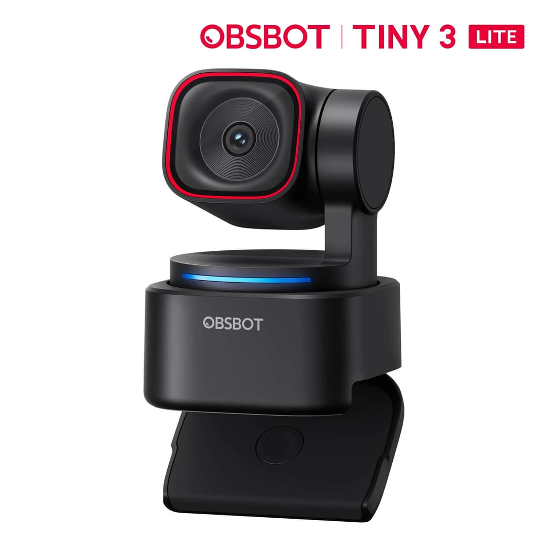 OBSBOT Tiny 3 Lite AI-Powered 4K PTZ Webcam - Image 3