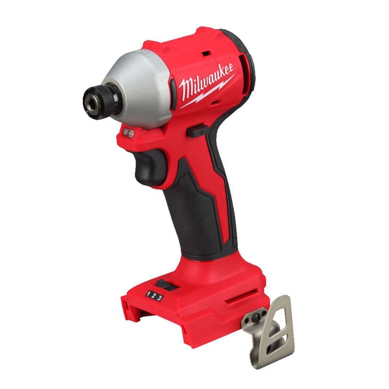 Milwaukee M18 Compact Brushless 1/4" Hex 3-Speed Impact Driver 190Nm - Body Only - Image 2