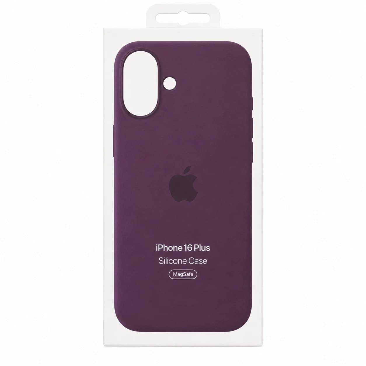 Genuine Apple iPhone 16 Plus Silicone Case with MagSafe Plum (Purple) MYYD3ZM/A