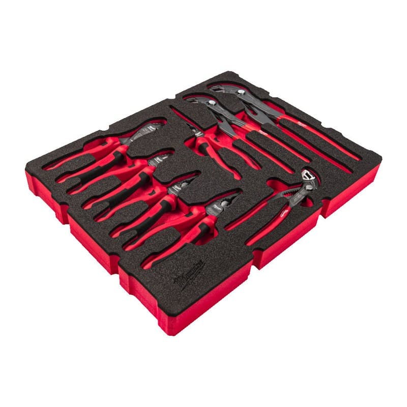 Milwaukee 4932493643 8pc Packout Drawer Pliers Foam Insert Set - Image 2