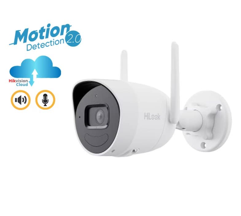 HiLook IPC-B140HA-D/W(W)(2.8mm) 4MP Motion 2.0 Fixed Bullet Network Wi-Fi Camera - Image 1