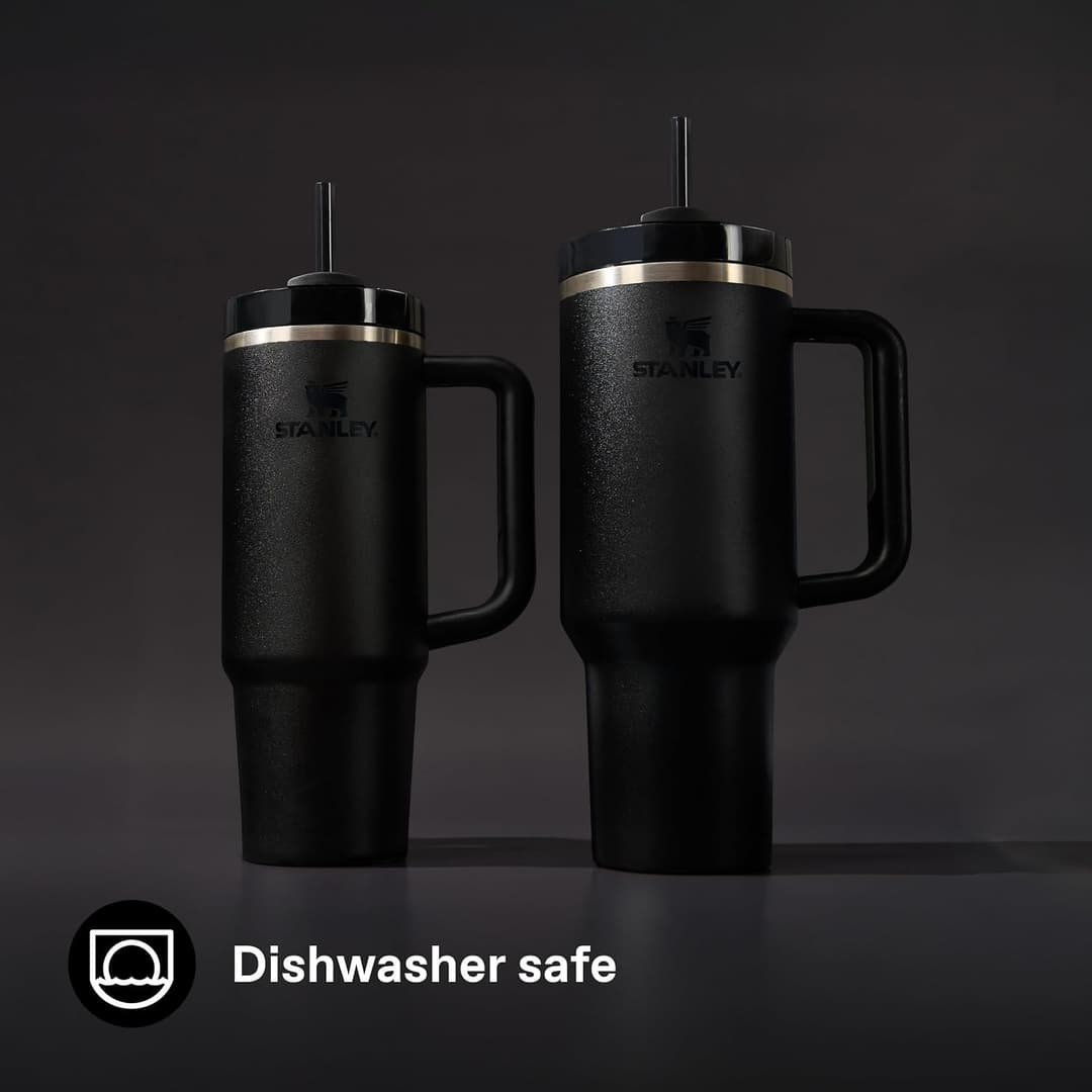 STANLEY 1913 Quencher H2.0 FlowState Tumbler 1.2L - Black - Image 3