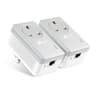 TP-Link TL-PA4010PKIT AV600 Passthrough Powerline Adapter, 100Mbps Powerline Network Adapters with Ethernet Ports