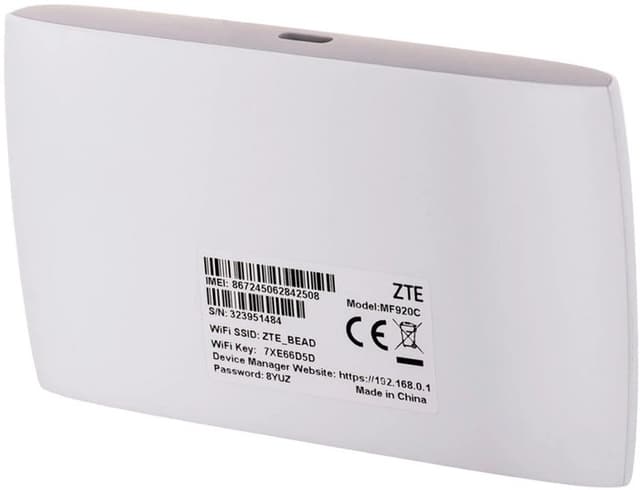 ZTE MF920C - Dual-Band 4G Mobile Broadband | A1 Tech Deals
