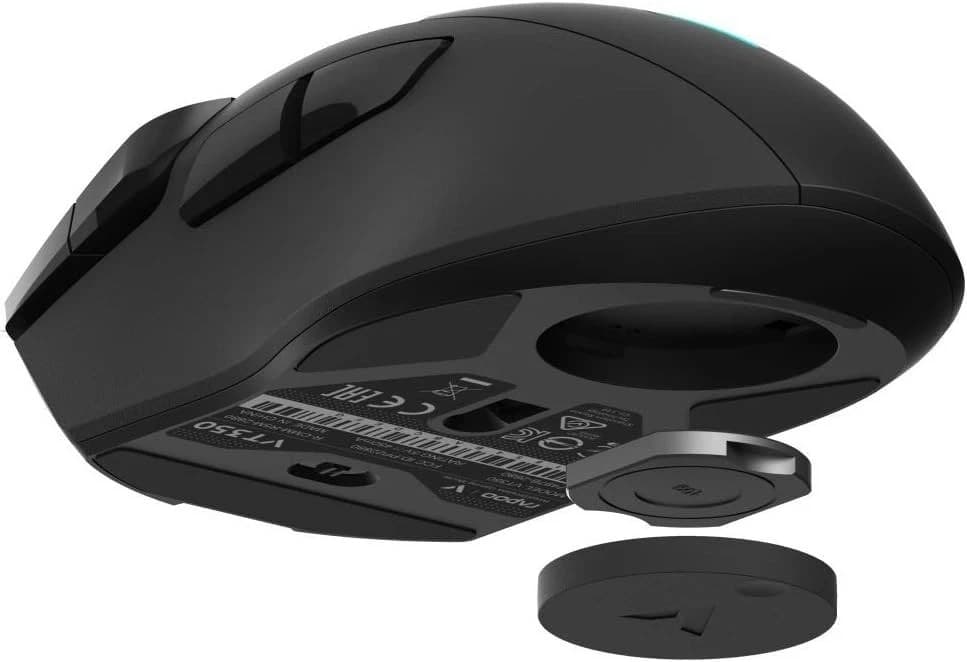 Rapoo VT350 Wireless Gaming Mouse Programmable Buttons 5000 DPI Sensor LED Wired - Image 5