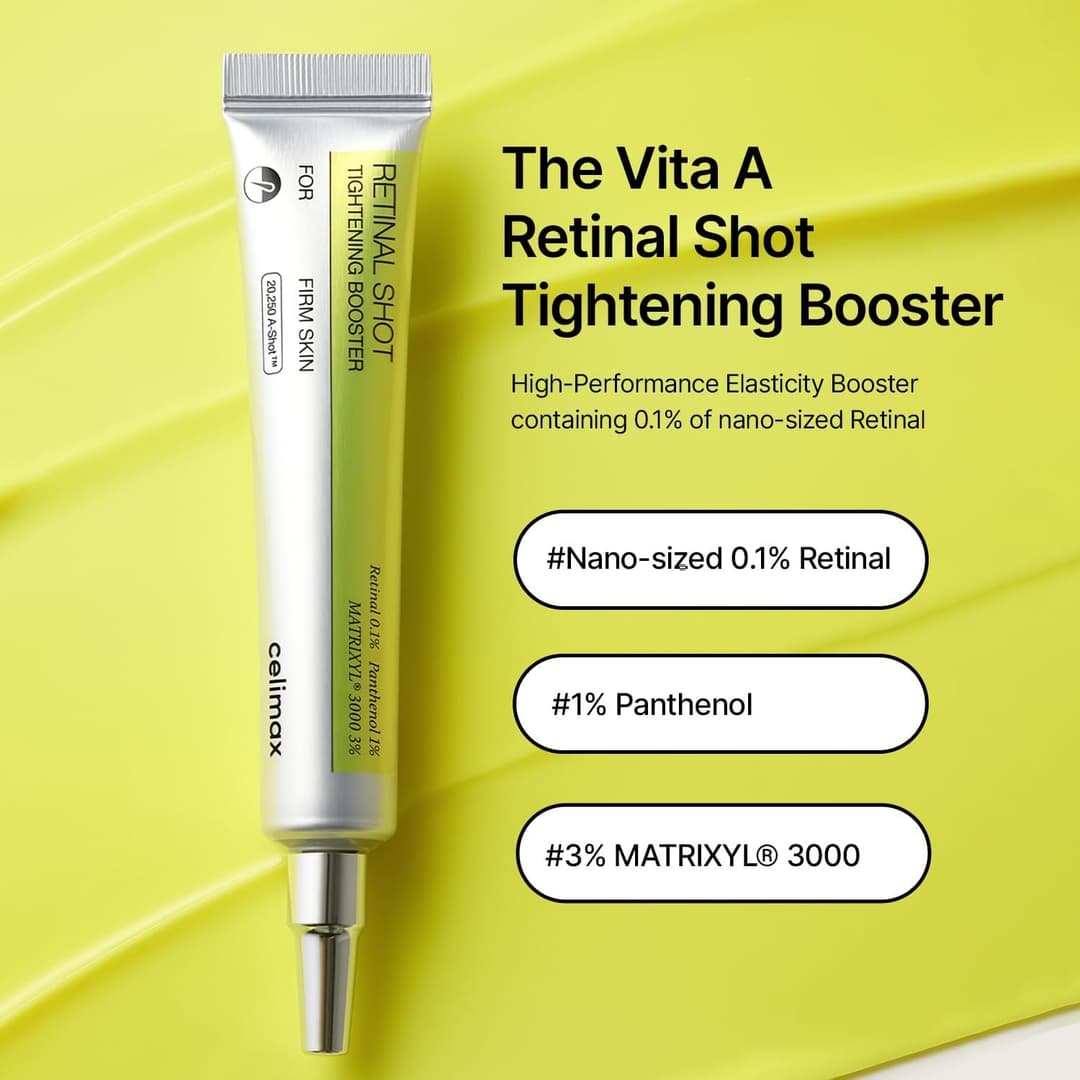 celimax The Vita A Retinal Shot Tightening Booster (Duo Set 15ml x 2) - Image 8