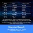 WD 1TB My Passport portable external storage, external hard drive, USB 3.0, portable HDD with software for device management, backup and password protection, works with PC, Xbox &Playstation, Black thumbnail 4