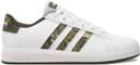 Adidas Grand Court 2.0 K Junior Girls Boys Trainers White Green UK 6 Womens thumbnail 2