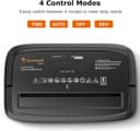 Bonsaii 8-Sheet Cross-Cut Paper Shredder for Home Office,P-4 Security C261-C thumbnail 4