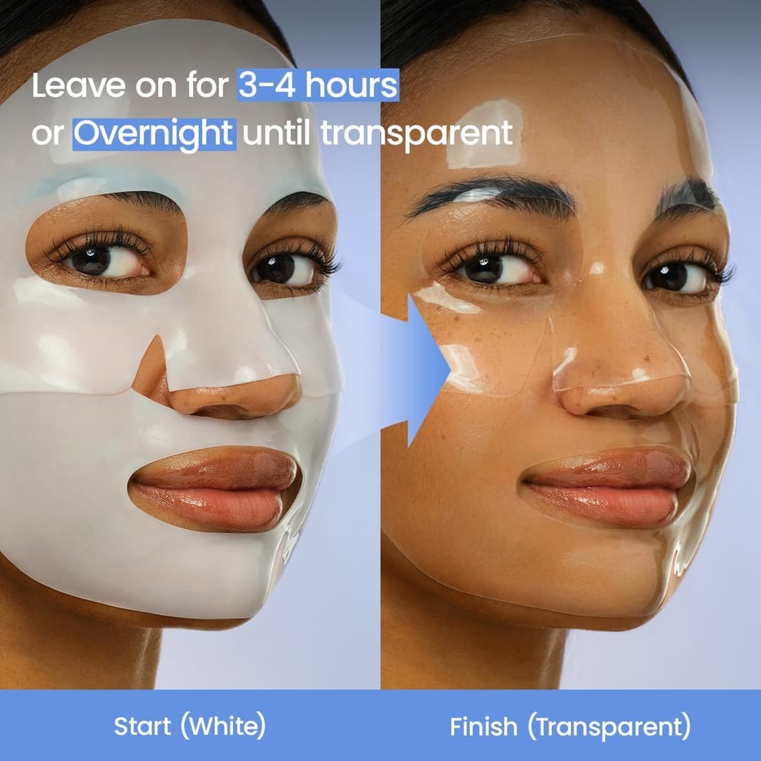 BIODANCE Hydro Cera-nol Hydrogel Overnight Face Mask 4 PCs - Image 4