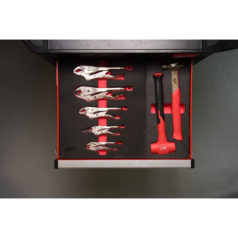 Milwaukee 4932493634 5pc Torque Lock Locking Pliers Set with Foam Insert Steel Storage - Image 2