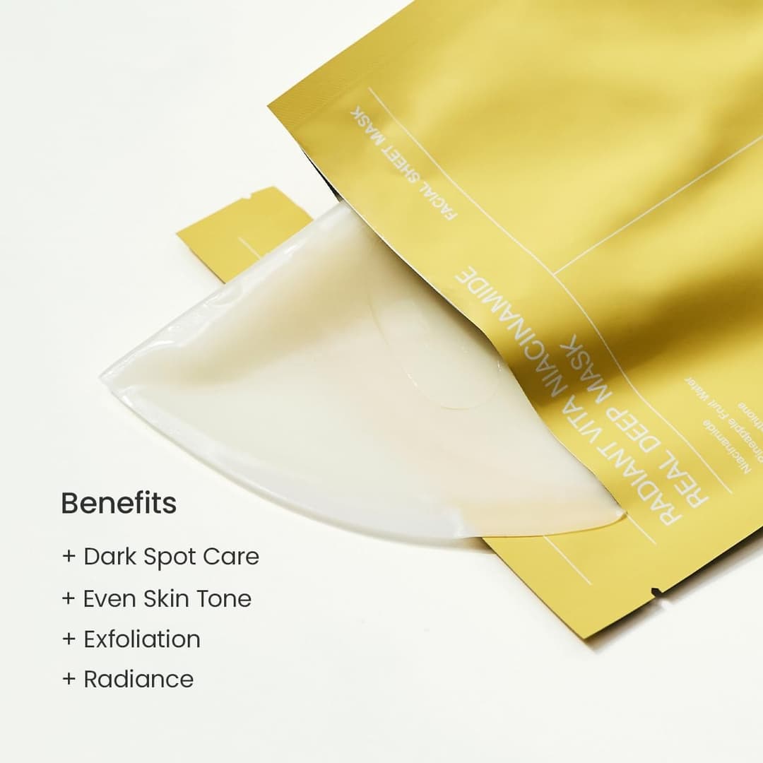 BIODANCE Vita Niacinamide Hydrogel Overnight Face Mask 4 PCs - Image 8