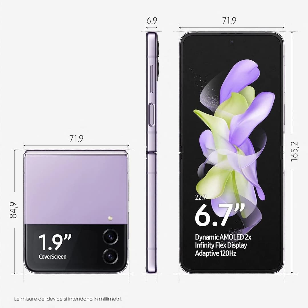 Samsung Galaxy Z Flip4 256GB - Bora Purple - Image 4