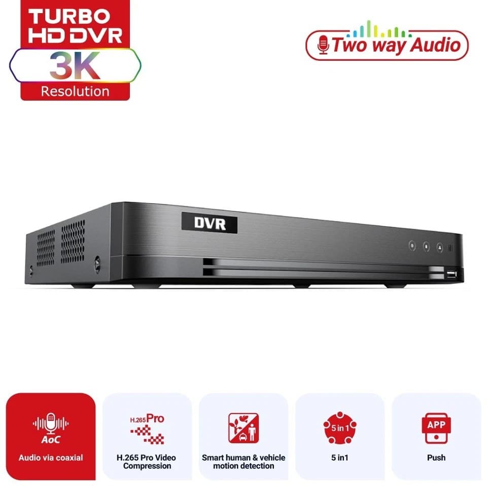 Hikvision Compatible DVR-504XT 4CH CCTV Digital Video Recorder H.265 HD DVR - Image 2