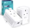 TP-Link TL-PA7017PKIT Gigabit Passthrough Powerline Adapter Starter Kit, Powerline Network Adapters Speed up to 1000 Mbps