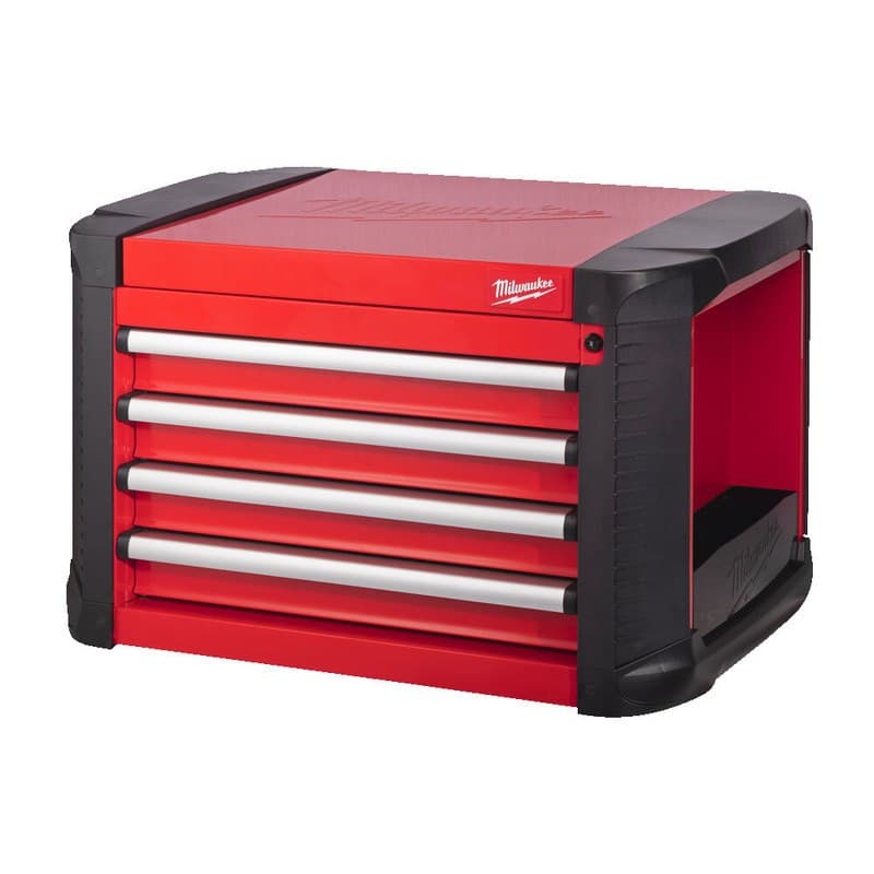 Milwaukee 4932478850 30" Toolguard 4-Drawer Steel Storage Top Chest STC30-1