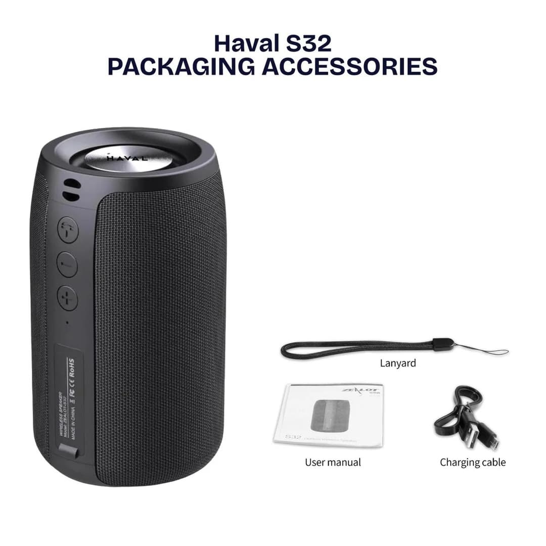 HAVAL S32 Bluetooth Speaker Portable Wireless - Image 6