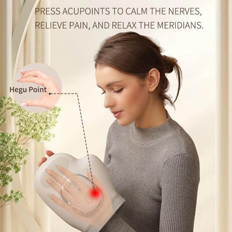 Smart Hand Massager with Heat – Airbag Compression, - Image 6