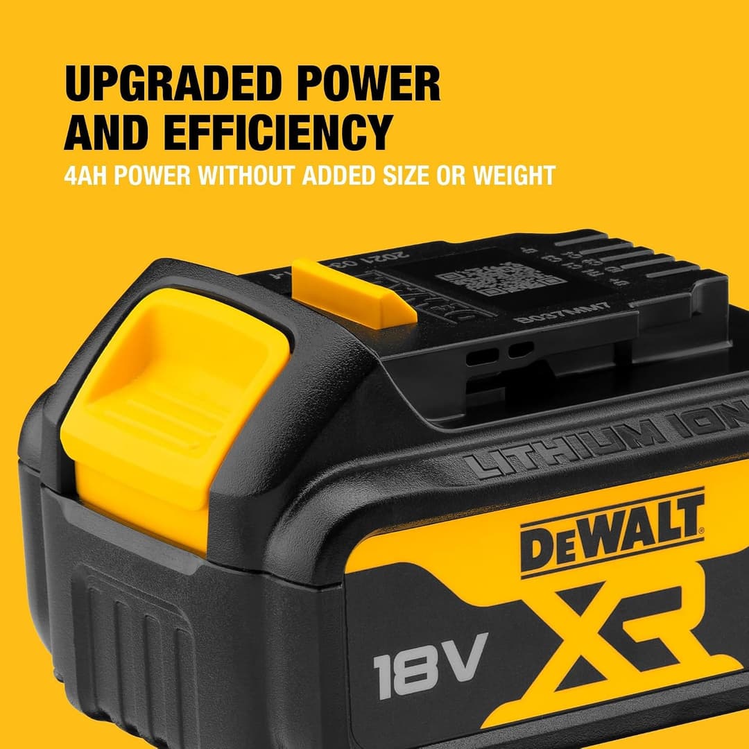 DEWALT 18V XR 4Ah Battery, DCB182-XJ - Image 2